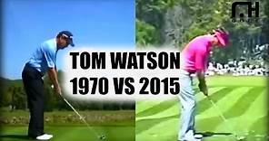 Tom Watson: Swing Analysis 1970 vs 2015