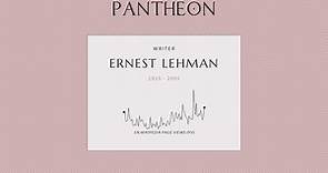 Ernest Lehman Biography - American screenwriter