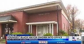 Jaylen Smith, country's youngest black mayor, sworn in