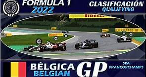 CLASIFICACIÓN 🇧🇪 GP BÉLGICA FORMULA 1 2022 - RESULTADOS Y PREDICCIÓN