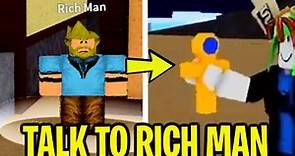 HOW TO TALK TO RICH MAN AND GET RELIC IN BLOX FRUITS (Roblox)