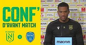 Alban Lafont avant FC Nantes - ESTAC Troyes