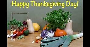 Happy Thanksgiving Day! // Thanksgiving Greetings
