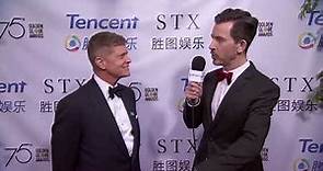 Robert Simonds STX CEO on Golden Globes Red Carpet