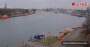 【LIVE】 Cámara web en directo Puerto de Gdansk - Polonia | SkylineWebcams