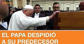 El saludo póstumo del papa Francisco a Benedicto XVI