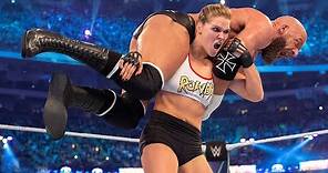 The best of Ronda Rousey at WrestleMania