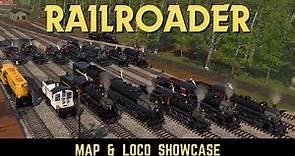 RAILROADER - Map & Locomotive Showcase