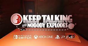 Keep Talking and Nobody Explodes｜Console Trailer