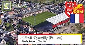 Stade Robert-Diochon | FC Rouen 1899 / US Quevilly-Rouen Métropole| | Google Earth | 2018