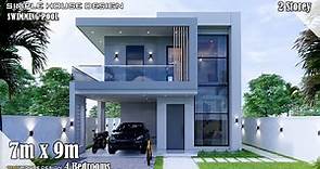 House Design | Simple House | 7m x 9m 2 Storey | 4 Bedrooms