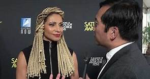 Michelle Hurd Carpet Interview at the 51st Annual Saturn Awards