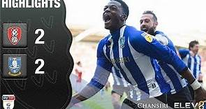 Rotherham United 2 Sheffield Wednesday 2 | Extended highlights | 2018/19