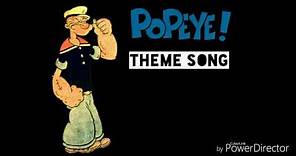 Popeye The Sailor Theme Song Lyrics