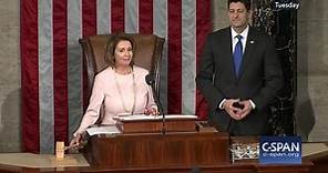 U.S. House of Representatives-House Speaker Election and Swearing-In of Members