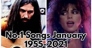 The No.1 Song Worldwide in January of Each Year 1955-2021