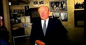 Tour of Ford Presidential Museum by President Gerald Ford 1998