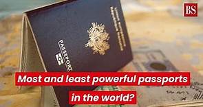 Henley Passport Index 2024: List of most and least powerful passports in the world
