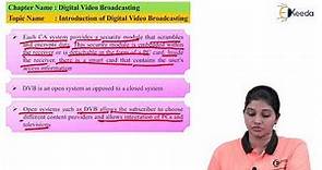 Introduction of Digital Video Broadcasting - Digital Video Broadcasting - TV and Video Engineering