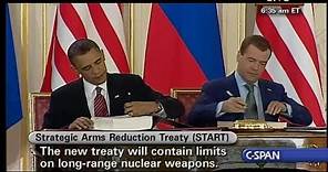 Strategic Arms Reduction Treaty Signing