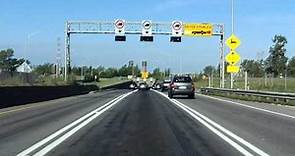 Louis Hippolyte Lafontaine Bridge-Tunnel northbound