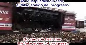 Lostprophets - The fake sound of progress - Subtitulado/Subtitled