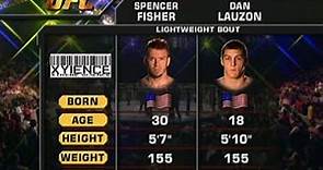 Spencer Fisher vs Dan Lauzon