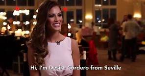 Spain - Desire Cordero [OFFICIAL MISS UNIVERSE INTERVIEW]