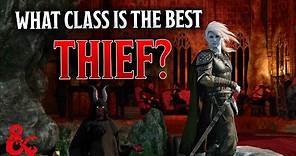 What Classes Make The Best Thieves in Dungeons & Dragons