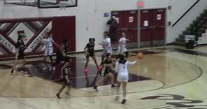 Fontana High School girls' basketball vs AV 2024