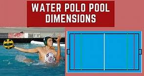 water polo pool dimensions / water polo field dimensions / water polo pool measurements | water polo