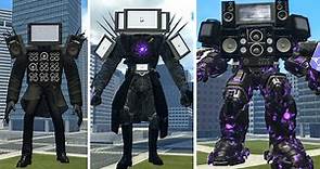 EVOLUTION OF NEW SUPER UPGRADED TITAN TV MAN! - Skibidi Toilet In Garry's Mod