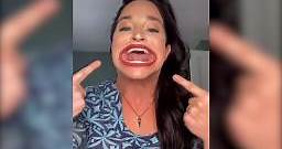 Conoce a la mujer con el récord Guinness por la boca más grande del mundo