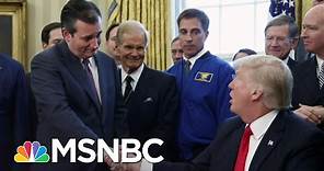 Sen. Ted Cruz Stands By His Man, Donald Trump | The Last Word | MSNBC
