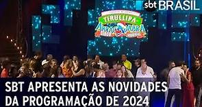 SBT apresenta as novidades da programação de 2024 | SBT Brasil (02/12/23)