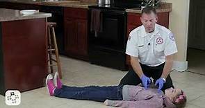 Unconscious Child Choking - Lay Rescuer
