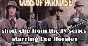 Guns Of Paradise - short clip from the TV series starring Lee Horsley