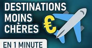 Trouver les DESTINATIONS les MOINS CHER avec Google Flights