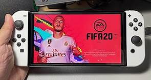 EA Sport FiFa 20 Gameplay On Nintendo Switch Oled