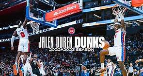 10 Minutes of Jalen Duren Dunks | 2022-23 Season | Pistons TV