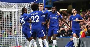 Chelsea 5-0 Stoke City: Blues make it seven home wins in a row