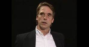 Jeremy Irons, Academy Class of 2000, Full Interview