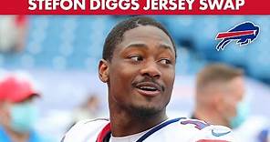 Stefon Diggs and other NFL Players Jersey Swap! | Buffalo Bills