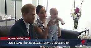 La familia real británica tiene nuevos príncipes #Shorts | Noticias Telemundo