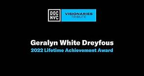 DOC NYC Visionaries Tribute 2022 - Geralyn White Dreyfous