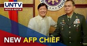 PBBM appoints Gen. Andres Centino as the new AFP Chief of Staff