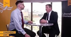 Conference live with Alistair Carmichael