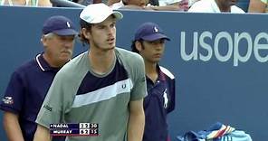Andy Murray vs Rafael Nadal Extended Highlights | 2008 US Open Semifinal