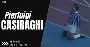 Pierluigi Casiraghi ● Goal ● Juventus 1:0 FC Torino ● Serie A 1991-92