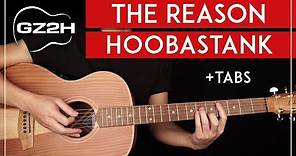 The Reason Acoustic Guitar Tutorial Hoobastank Guitar Lesson |Lead + Chords + TABs|
